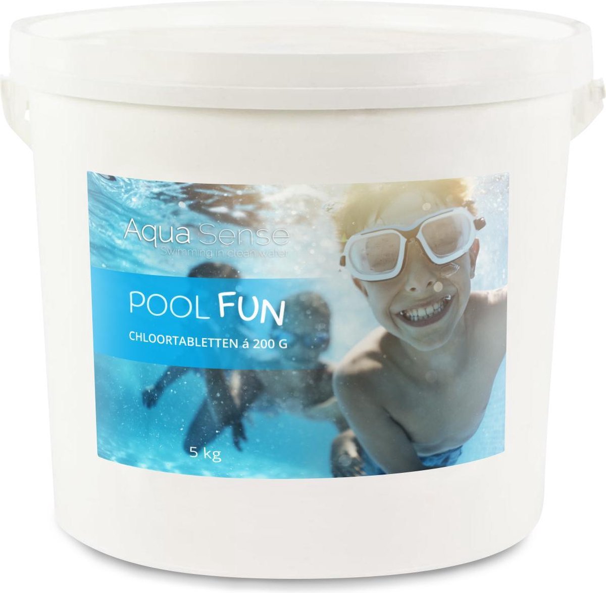 Pool-Fun Multitabs Chloortabletten 200g Tabs | 5KG | Zwembadonderhoud Aqua Sense